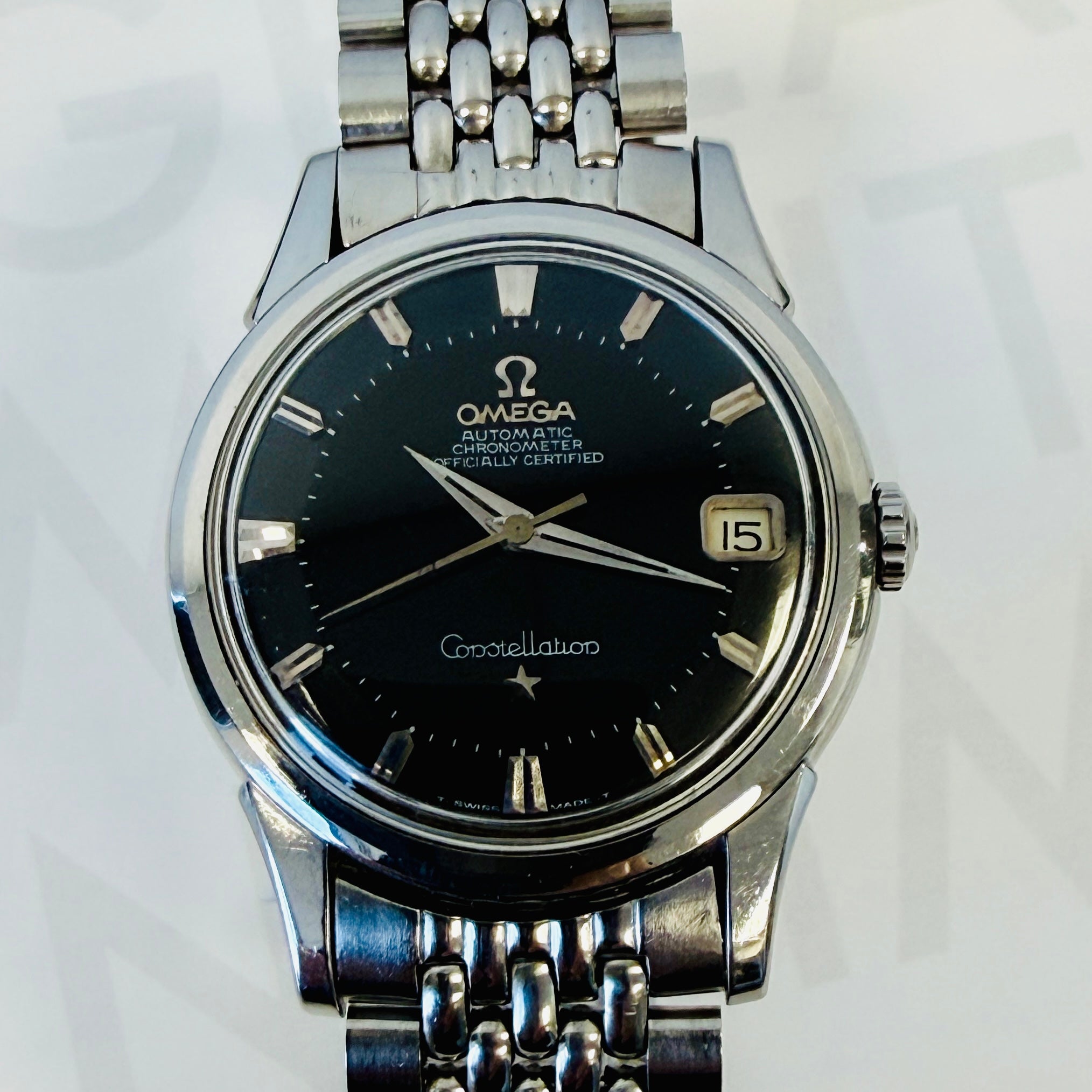 Vintage Omega Constellation Automatic Piepan 14393-4-SC