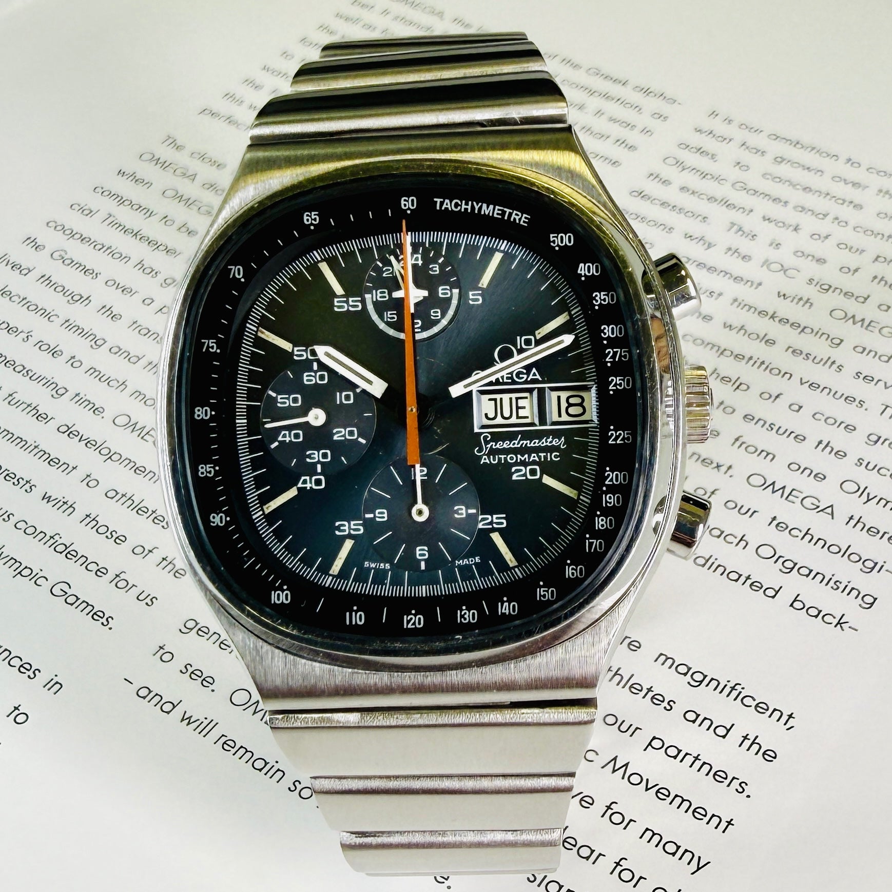 Omega Speedmaster D/D TV Dial 176.0014