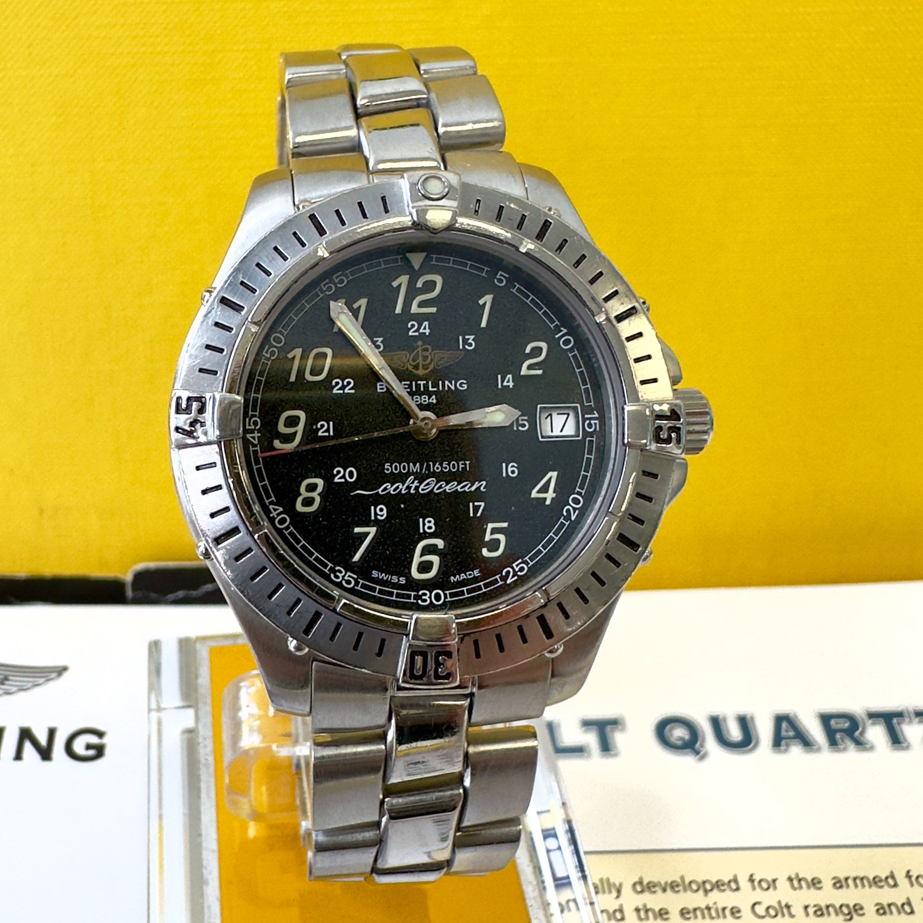 Breitling Colt Ocean Quartz 38mm A64350