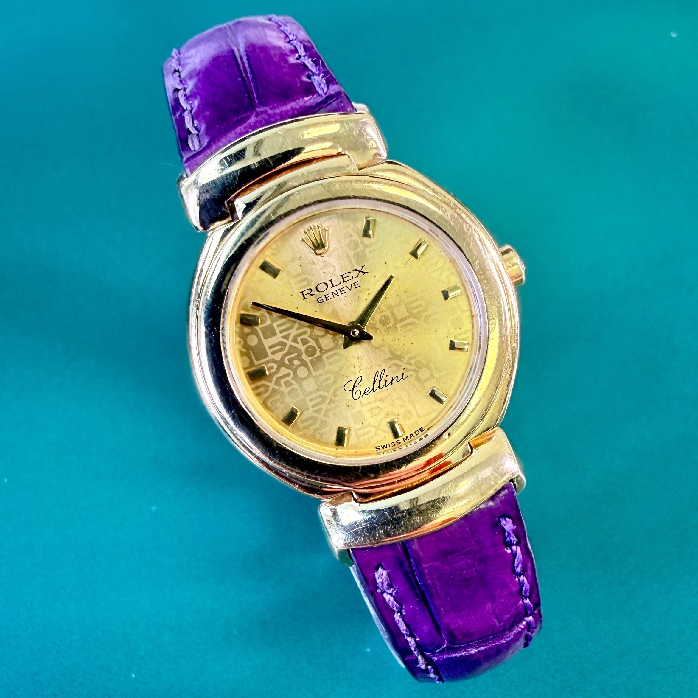 Rolex Cellini 18K Y/G 6621 Quartz Lds. 26mm
