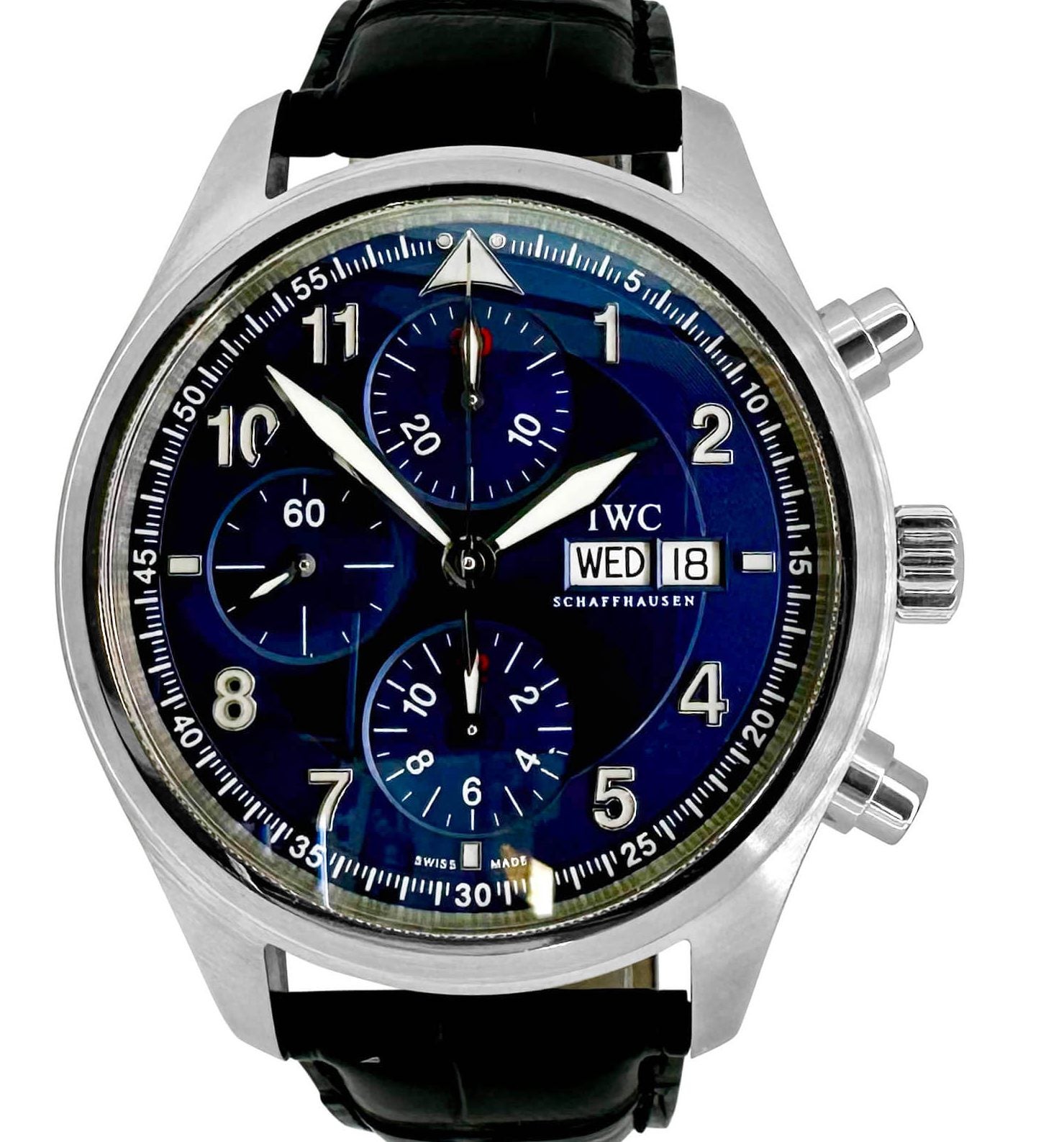 IWC Pilot Spitfire Laureus Sport Blue Limited Edition