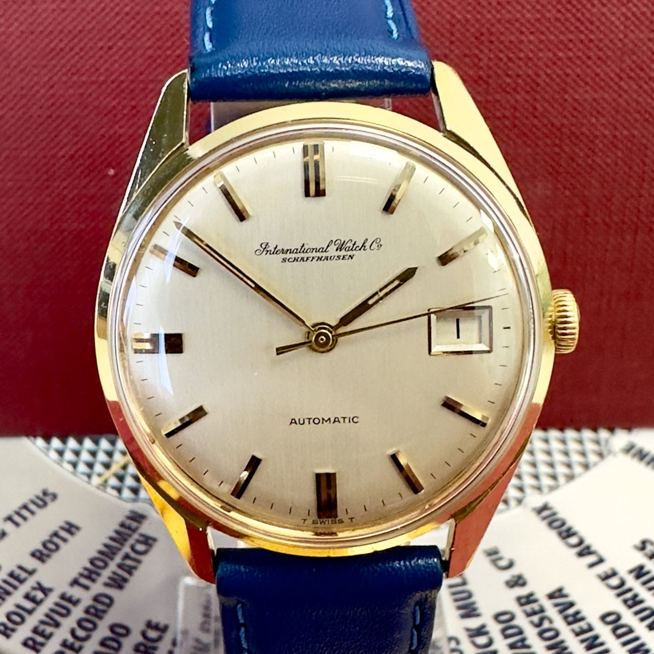 18K IWC Vintage R810A Automatic 34mm