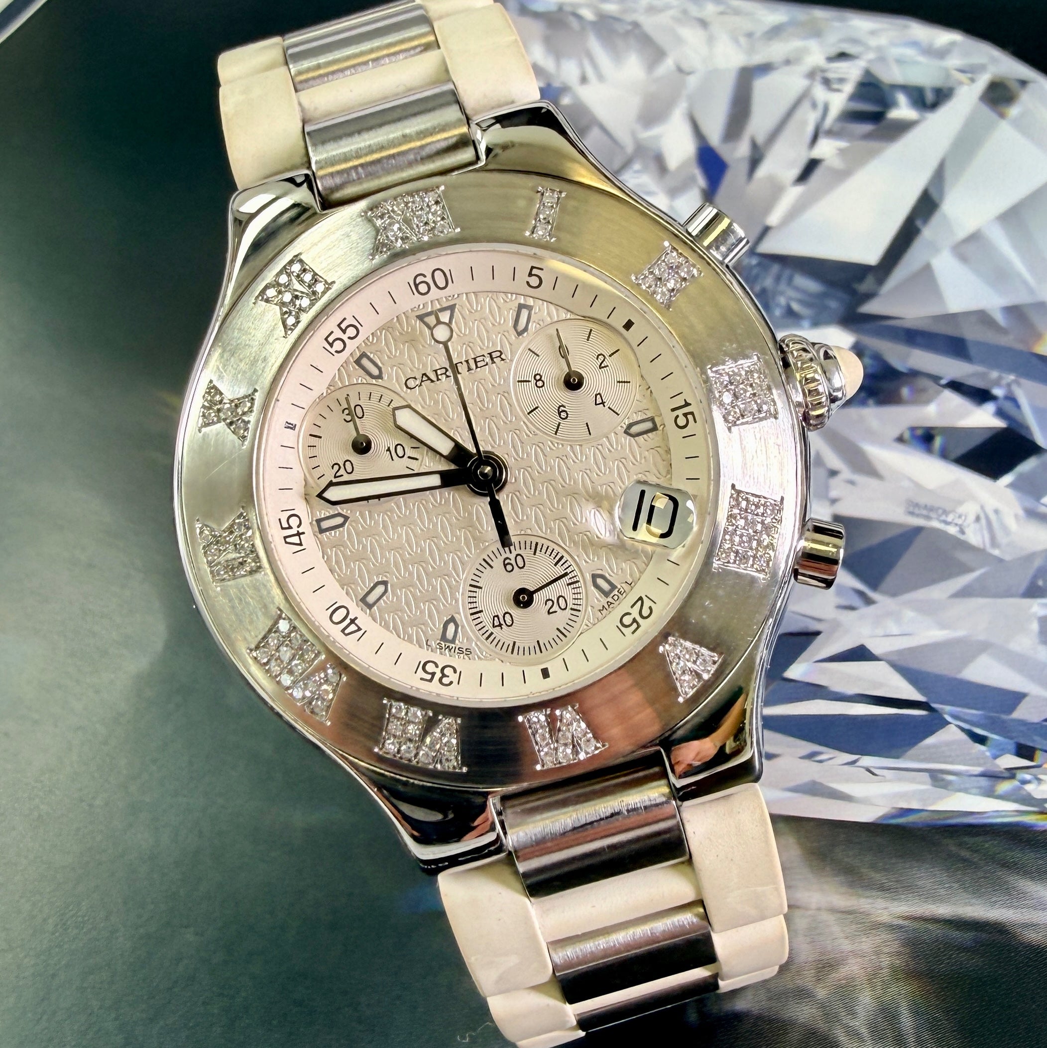 Cartier Must 21 Chronoscaph 2424 Quartz