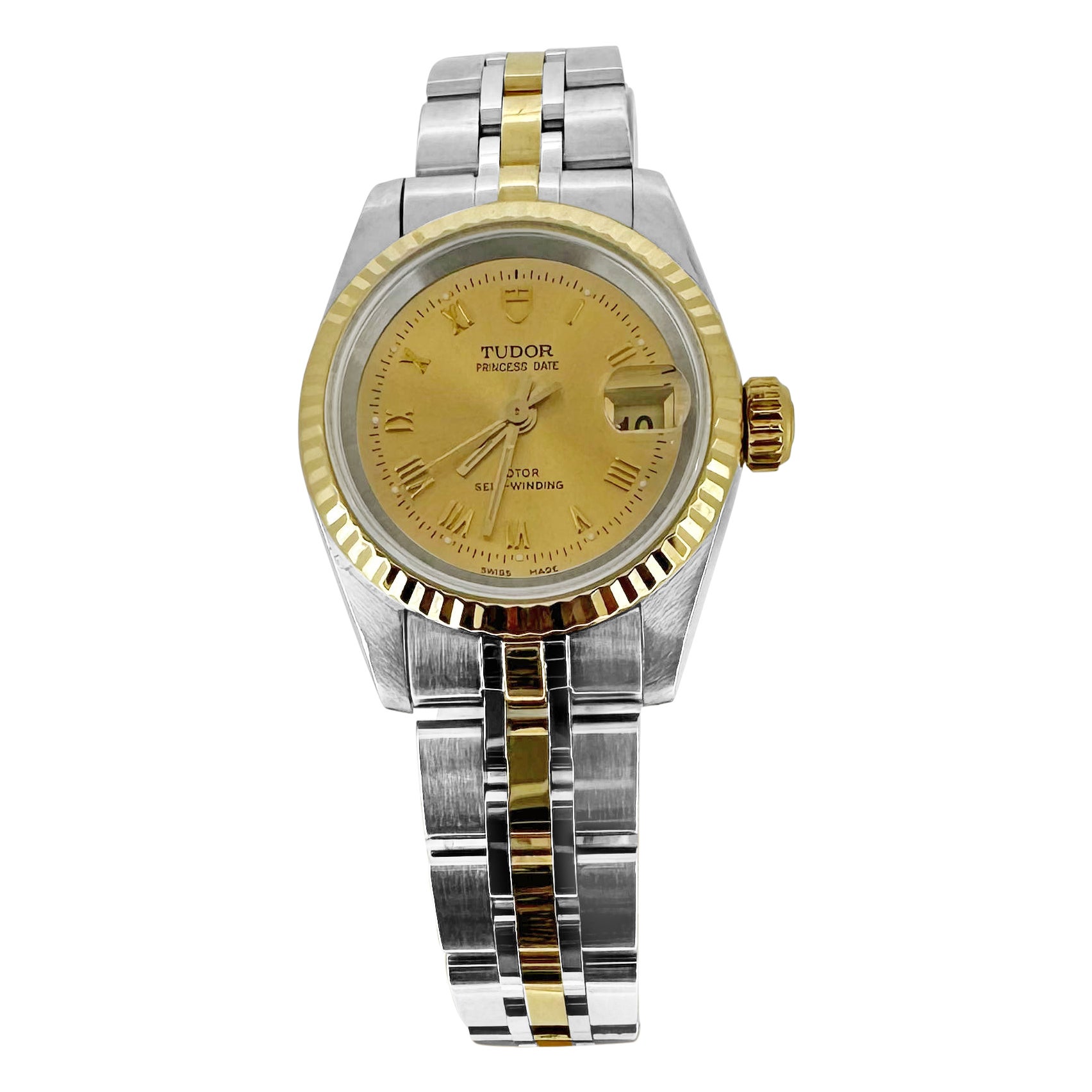 Tudor Princess Date T/T 18K/SS 92413